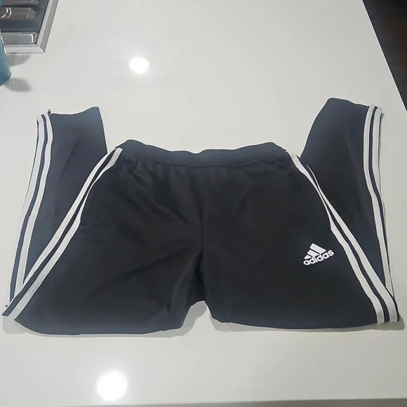adidas Classic 3 Stripe Sweatpants. Sz Med - Picture 2 of 6